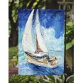 thumbnail image 3 of Carolines Treasures JMK1153GF Sailboats In Blue Flag Garden Size, 3 of 3