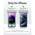 thumbnail image 2 of Funda Impermeable para Celular ESR para iPhone 13/14/15 Pro Titanio, 2 of 9