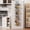 Black, variant on 8-Tier Over the Door Organizer with Baskets, Adjustable Metal Hanging Storage Rack for Pantry, Kitchen, Spices & Laundry, Heavy Duty Door Mount Shelf, Black