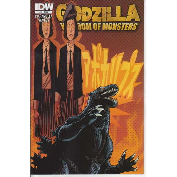 Godzilla: Kingdom of Monsters #11A VF ; IDW Comic Book