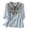 #065-Sky Blue, variant on Favoffer Women's Embroidered Blouse V Neck Short Sleeve Tone Soft Spring Summer Daily Travel Leisure Fashion Top