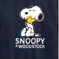 thumbnail image 3 of Peanuts - Snoopy And Woodstock - Toddler & Youth Crewneck Fleece Sweatshirt, 3 of 6
