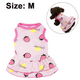 thumbnail image 2 of FloreceBien Paquete de 2 camisas, falda, ropa para mascotas, camisetas para cachorros, vestido de princesa sin mangas, chaleco para perrito, ropa rosa, 2 of 7