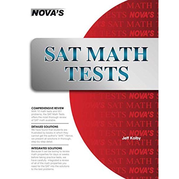 Pre-Owned SAT Math Tests (Prep Course), 9781889057910, 1889057916, Paperback,