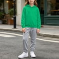 thumbnail image 6 of Timegard Toddler Clothes Boys Girls Sweatsuit Kids Fall Winter Casual Comfy Workout Sets Hoodies Joggers Outfits, 6 of 8