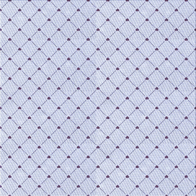 Ahgly Company Machine Washable Indoor Square Transitional Lavender Blue Area Rugs, 8' Square