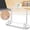 E1_Clear 2.75x3.93x1.38in, variant on WUXIAB Display Easel Stand,Tabletop Display Stand,Picture Display Easel,Table Display Rack,2 Pack Acrylic Plate Stands 3",Clear Display Easels for Photos & Cards,Mini Holder for Jewelry & Cosmetics