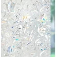 thumbnail image 1 of Decorative Window Film and Privacy Protection Anti-UV Static Cling Window Film 3D Tulip Floral Pattern Thick Window Sticker for Home, Kitchen, Office, 90x200cm, 1 of 5