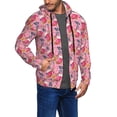 thumbnail image 2 of Naloa Festive Christmas Stocking Cheer Men’s Hoodies, Zip up Hoodie, Sweatshirts,Hoodies for Men Sizes S-3XL-Large, 2 of 5