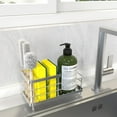 thumbnail image 6 of Luxspire Toothbrush Holders, 6 Slots Stainless Steel Tooth Brush Holder with Drainage, Toothbrush Holder for Bathroom Countertop & Kitchen Sink, Bathroom Accessories, Silver, 6 of 7