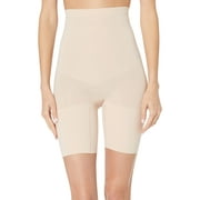 SPANX Shapewear for Women Tummy Control High-Waisted Power Short (Regular and Plus Size) Soft Nude SM