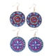thumbnail image 2 of Cuadros Decorativos 5D Rhinestone DIY Mandala patrón diamante pintura moda pendientes niña regalos Wdftyju  embutido en tela, 2 of 8