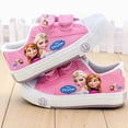 thumbnail image 1 of Zapatos de lona para niños de Disney, zapatos bajos para niñas de frozen elsa, zapatos casuales antideslizantes transpirables de PU para otoño, 35 plantillas de 21,5 CM y 19-24 meses Gao Jinjia LED, 1 of 2