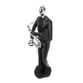 thumbnail image 4 of Figuras De Músicos, Diseño Resistente, Personajes Negros Cautivadores, Artesanía Exquisita, Adecuado Para Decoración Del Hogar, Estilo Minimalista, Uso A Largo Plazo, 4 of 7