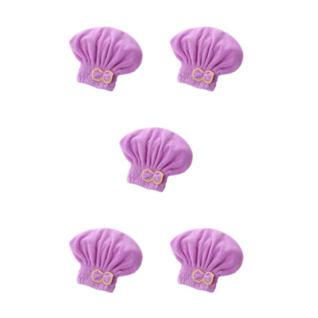 Cateissary Gorro de baño envuelto para un secado rápido y eficiente del cabello, cabello seco, toalla para el cabello absorbente y rápida, Type2 NO2