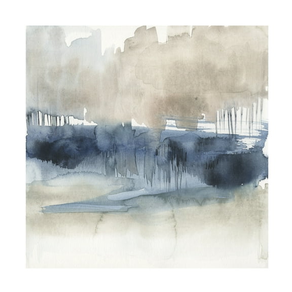 Jennifer Goldberger 'Fog on the Horizon I' Canvas Art