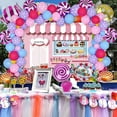 thumbnail image 6 of 128 Pack Candy Party Decorations Set，Christmas Candyland Birthday Decor, 6 of 7