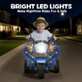 thumbnail image 2 of Track Seven 12V Kids Ride on Car, Electric 3-Wheel Cargo Truck with Large Storage Space, LED Lights, Music, Electric Trike Ride on Toy for Kids Aged 3+, 2 of 8