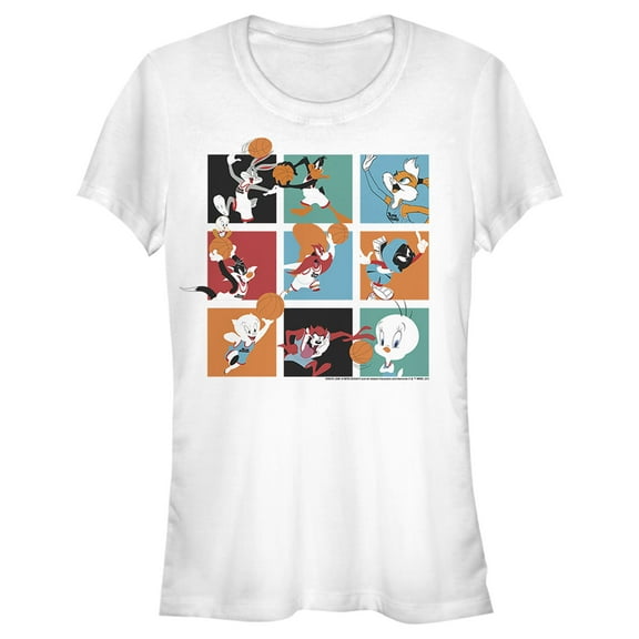 Junior's Space Jam: A New Legacy Tune Squad Boxes  Graphic Tee White Large