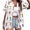 White, variant on ALLTB Western Shirt for Women Cowgirl Shirts Boho Graphic Button Down Country Concert Outfits Cute Cowboy Print Tops