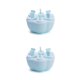 thumbnail image 4 of Injueey 2020 nuevo portátil 8 agujeros DIY PP molde de helado bandeja de paletas cubo herramientas postre helado molde azul 13*10cm 2piezas Injueey CBP086916, 4 of 5