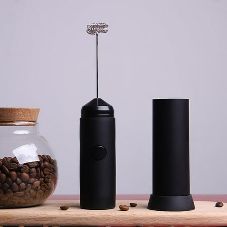 

Milk Frother Egg Beater Portable Mini Mixer Battery Operated Foamer with Stand Blender Whisk Baking Stirrer Gadgets Household