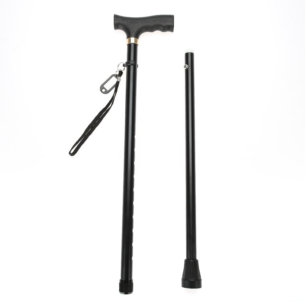 Mgaxyff Adjustable Folding Aluminum Alloy Cane Walking Stick Crutch for