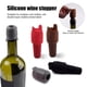 thumbnail image 2 of 4 tapones de silicona para vino con asa, a prueba de fugas, de grado alimenticio, universales, para botellas de cerveza, champán y copas, suministros de cocina., 2 of 8