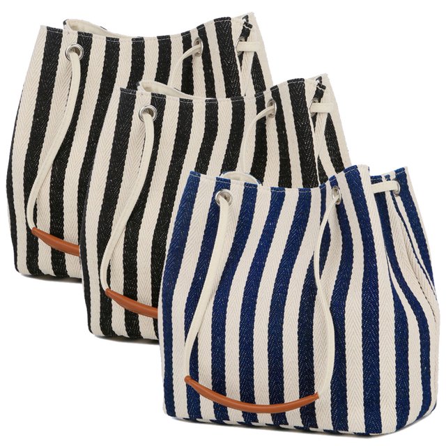 Bolso de mujer Bolso de lona pequeño y mediano Bolso de trabajo diarioazul oscuro+negro