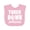 AD-Pink, variant on Inktastic Touchdown Season Football Boys or Girls Baby Bib