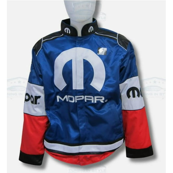 Mopar 426 Hemi SRT Logo Automotive Racing Windbreaker Jacket Official Licensed