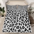 thumbnail image 2 of Castle Fairy Children Teenagers Leopard Print Twin Sheet Sets,Cheetah Print Bedding, 2 of 7