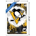 thumbnail image 3 of NHL Pittsburgh Penguins - Maximalist Logo 23 Wall Poster, 14.725" x 22.375" Framed, 3 of 5