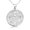 White, variant on 10k White Gold Cross Necklace - Catholic Crucifix Pendant SMALL (PENDANT ONLY)
