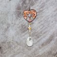 thumbnail image 4 of Heart-shape Crystal Pendant Sun Catcher Wind Chime Decor, 4 of 7