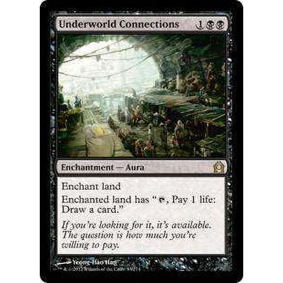 MtG Return to Ravnica Rare Underworld Connections #83