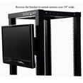 thumbnail image 2 of StarTech.com 4U Universal VESA LCD Monitor Mounting Bracket for 19-inch Rack or Cabinet - TAA Compliant - Cold-Pressed Steel Bracket (RKLCDBK), Black, 2 of 2