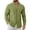 Army Green, variant on Mens Button Up Shirts Vintage Soft Fabric Long Sleeve Shirts Lightweight Loose Tops for Cruise