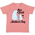 thumbnail image 3 of Inktastic Our First Mothers Day with Polar Bears Boys or Girls Toddler T-Shirt, 3 of 5