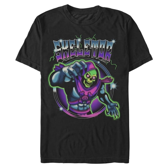 Mens Masters of the Universe Skeletor Evil Shine T Shirt