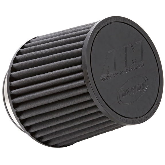 AEM Dryflow Universal Engine Air Filter: Washable, Multi-Layer Protection, Engineered to Boost Horsepower, AEM-21-205BF