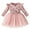 Pink, variant on Toddler Girls Long Sleeve Dress Girls' Dresses Long Sleeve Toddler and Little Kids Dress Size 2T 3T,(Yellow 2-3 Years)