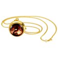 thumbnail image 2 of Avaner Analog Quartz Halloween Bat Ornament Pocket Watch Necklace Unisex with Arabic Numeral Dial with Rotating Ornament for Men Women- Home Leisure, 2 of 3