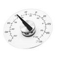 thumbnail image 1 of Circular Self Adhesive Window Outdoor Thermometer Pointer Temperature Meter, 1 of 9
