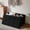 Black-31.5", variant on TUAREX 43.5 Inches Ottoman with Storage, Folding Storage Ottoman Bench for Living Room and Bedroom, End of Bed Foot Rest Stools with Padded Seat, Load 660 lb, Black