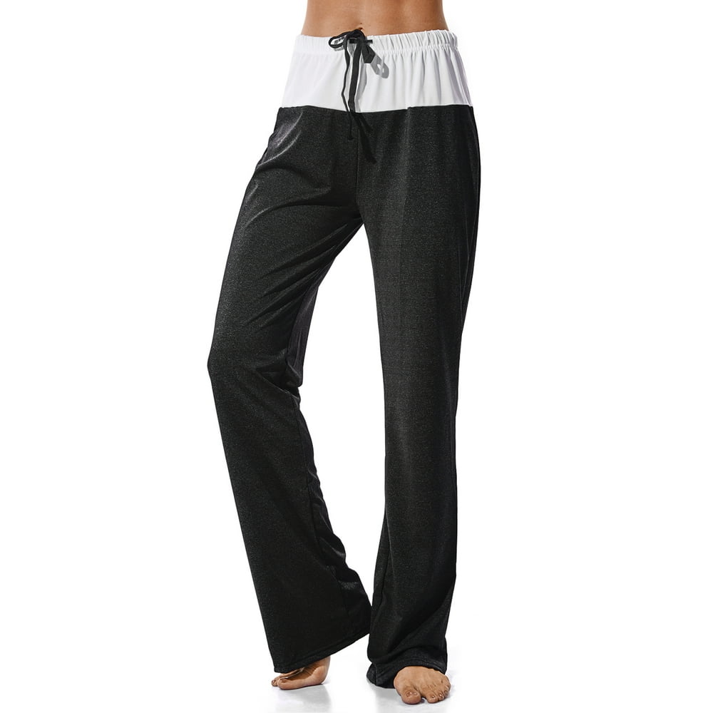 straight leg joggers black