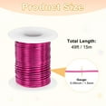 thumbnail image 3 of Uxcell 1-Pack Bonsai Training Wire, 1.5mm x 49ft/15m Anodized Aluminum Bonsai Tree Wire for Fine Trunk [Rose Red], 3 of 7