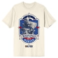 thumbnail image 7 of One Piece (Live Action) Absolute Justice Warnings From the Marine Men's Natural Short Sleeve Tee-Small, 7 of 7