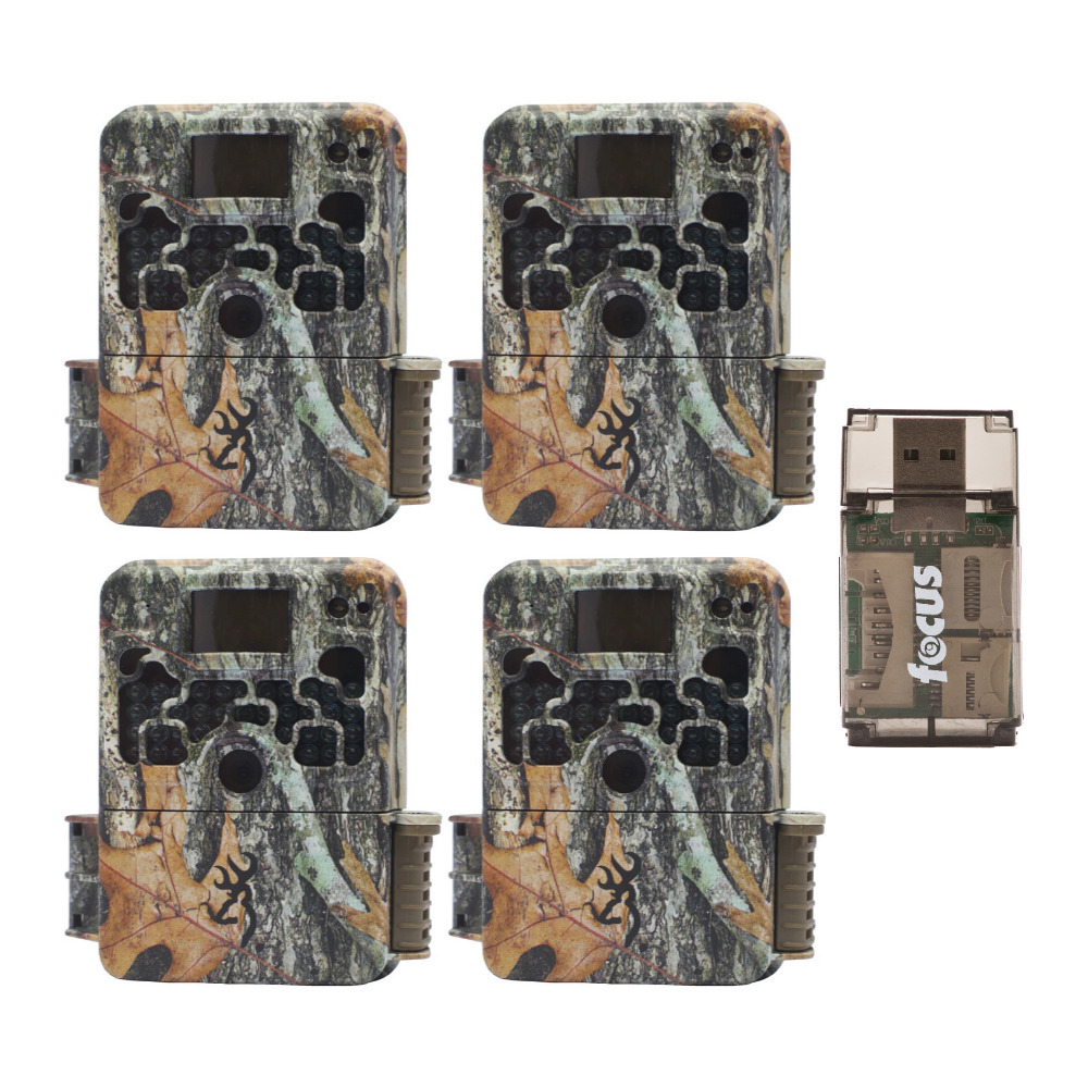 Browning Trail Cameras 16MP Strike Force Extreme Game Cam (4Pack) w