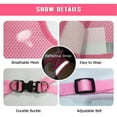 thumbnail image 4 of LAICAIW Dog Harness and Leash Set, No Pull Reflective Adjustable Pet Soft Mesh Chest Vest Harnesses Easy Control for Small Medium Dogs and Cats Outdoor Walking, 4 of 7